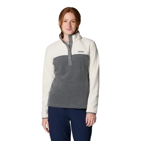 Columbia Benton Springs 1/2 Snap Pull Over 2, Pull Over in pile Donna, City Grey