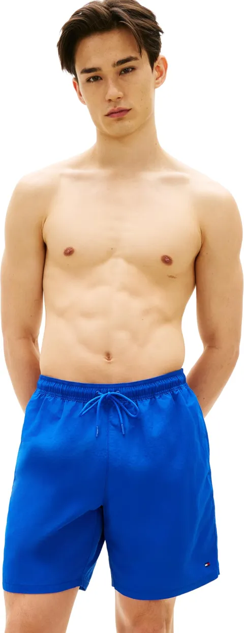Tommy Hilfiger Long Drawstring Im & Na Um0um03309 Costume da Bagno, Blue (Regal Blue), XL Uomo