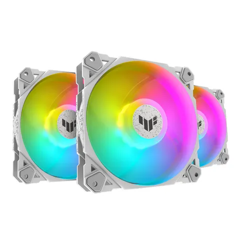 ASUS TUF Gaming TF120 ARGB Ventola Per Case, 120mm, Avanzato Cuscinetto Fluidodinamico