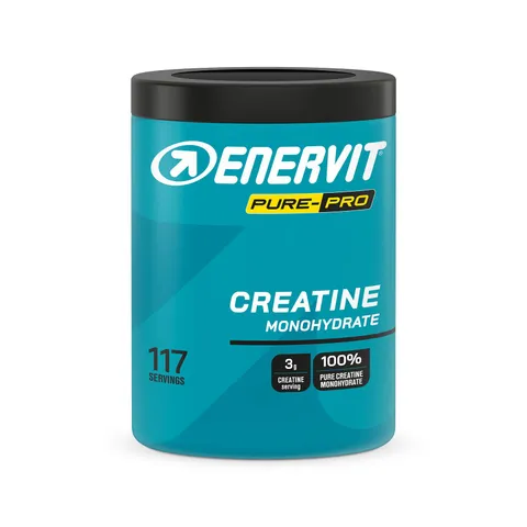 Enervit Pure-Pro Creatine, Creatina Monoidrata in Polvere, Gusto Anguria,Ideale per