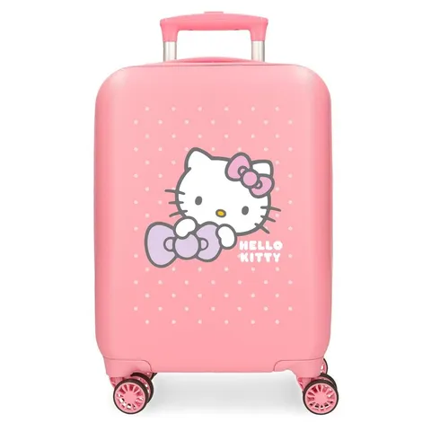 Hello Kitty My Favourite Bow, valigia cabina, valigia per bambini, realizzata in ABS