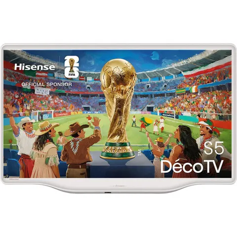 Hisense Smart TV QLED 32" Full HD Dèco TV 32S5Q, 60Hz, Audio Dolby Atmos, HDR10, Vidaa OS