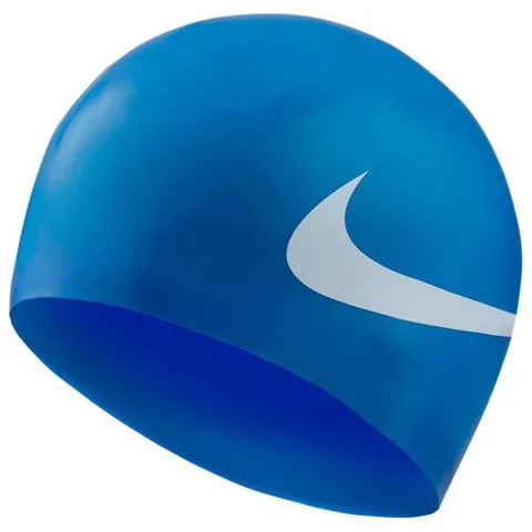 NIKE Cuffia da nuoto in silicone, unisex, per adulti, unisex_adult, NESS8163, Game Royal