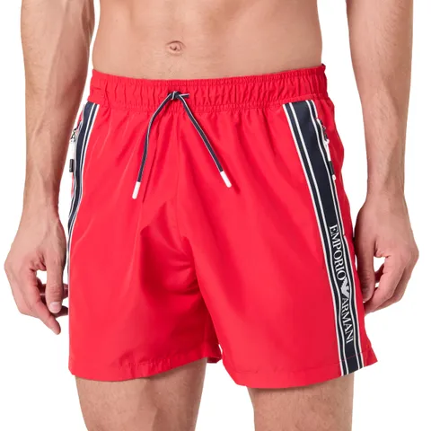 Emporio Armani Boxer Uomo Essential Rosso S