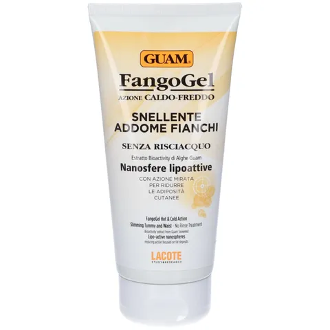 Guam FangoGel Snellente Caldo Freddo Addome Fianchi 150 ml Senza Risciacquo Con Nanosfere