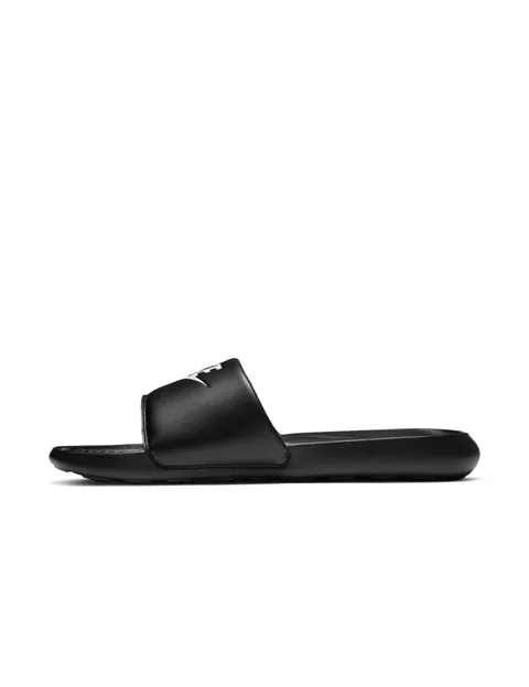 Nike Victori One, Scarpe da spiaggia e piscina Uomo, Nero Black White 002, 49.5 EU