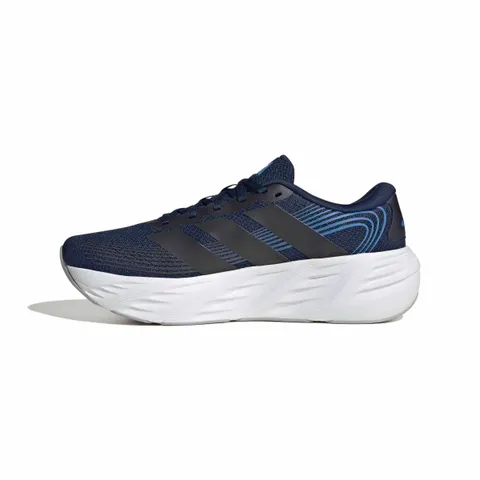 adidas Uomo Galaxy 8 Running Shoes, Night Indigo/Core Black/Lucid Ray Blue, 46 EU