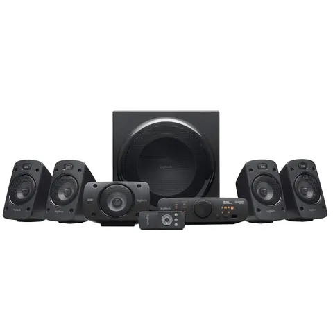 Logitech Z906 5.1 Sistema di Altoparlanti Audio Dolby Surround, Certificato Thx, Dolby e