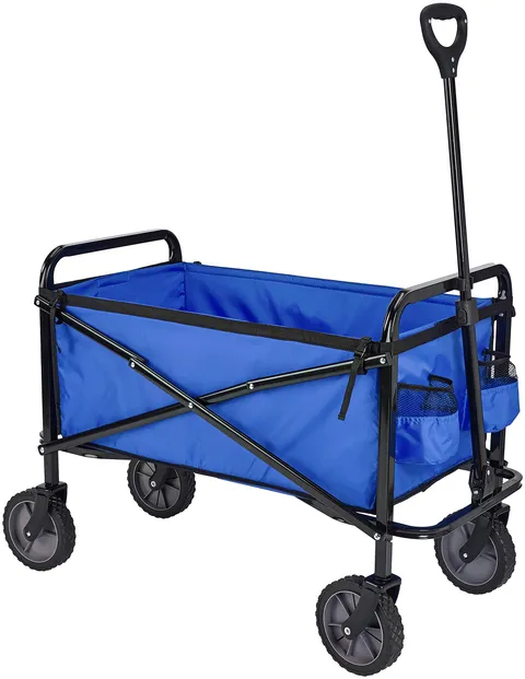 Amazon Basics Collezione Utensili da Giardino - Carrello da giardino, pieghevole, per