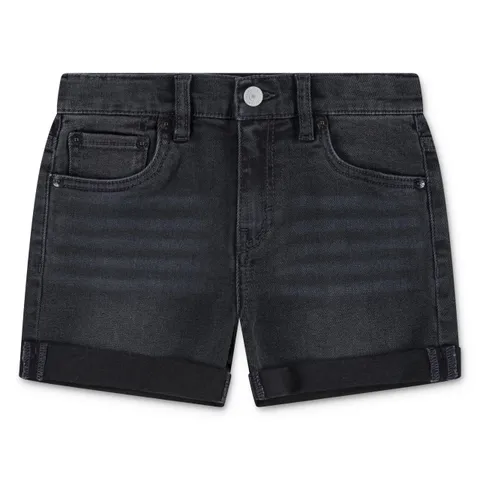 Levi's Shorts Modello Girlfriend Nero Bambina