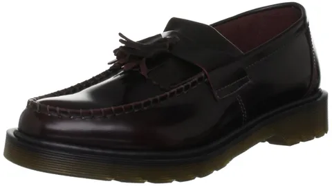 Dr Martens Adrian CORE, Loafer Unisex Adulto, Rosso (Cherry Red), 37