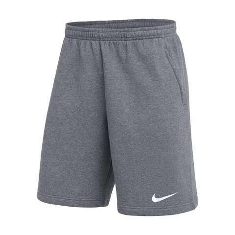 NIKE ParFleece Soccer Pantaloncini da Uomo Charcoal Heathr/White XXL