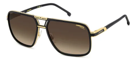 Occhiali da Sole Carrera Carrera 1071/S Matte Black GOLD/Brown Gradient 61/16/145 uomo