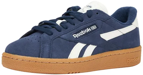 Reebok Club C Grounds UK - Scarpe da Ginnastica, Vector Navy/Chalk Rubber Gum-04, 42.5 EU