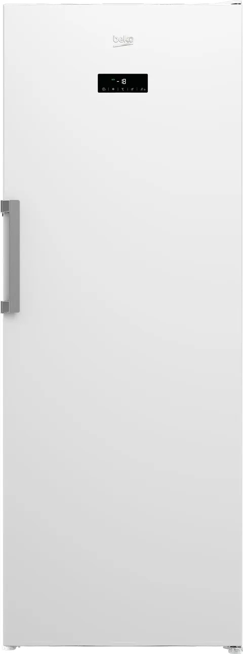 Beko RFNE448E55W - Congelatore, volume netto da 404 l, senza gelo, funzione congelatore