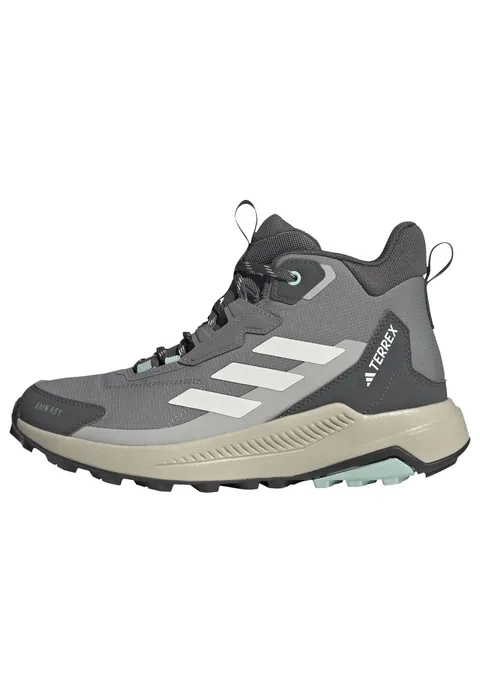 adidas Donna Terrex Anylander Mid Rain.Rdy Hiking Shoes, Grey Three/off White/Grey Two
