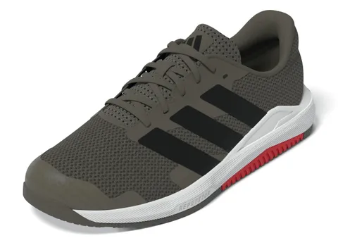 adidas Uomo Dropset Base Training Shoes, Olive Strata/Core Black/Pure Ruby, 40 EU