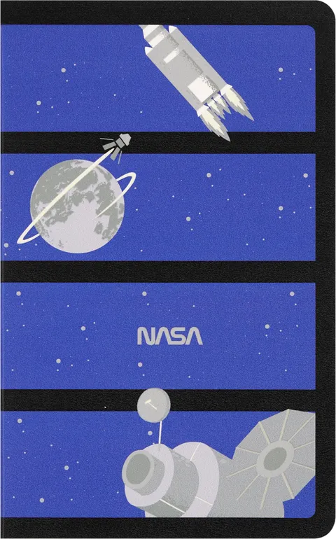 Moleskine Volant a Tema NASA - Quaderno per Appunti a Pagine Bianche, con Fogli Staccabil