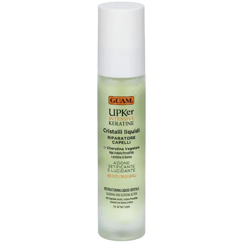 Guam Upker Intensive Keratine Cristalli Liquidi Riapratori Contro l'effetto crespo Con