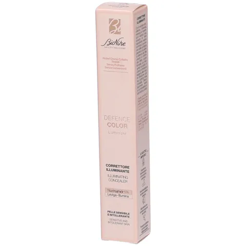 Bionike Defence Color - Luminizer Correttore Illuminante, 02 Medium, con Acido