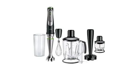 Braun MultiQuick 9 - Frullatore a Immersione Anti Splash, Selezione di Velocità Precisa