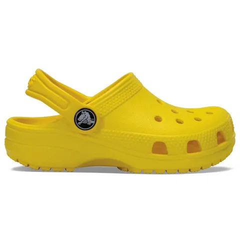 Crocs Classic Clog T, Zoccoli Unisex - Bambini e ragazzi, Lemon, 23/24 EU