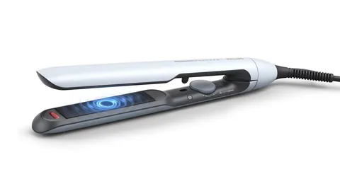 Philips Piastra capelli Serie 5000 ThermoShield Bianca
