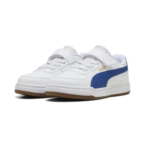 PUMA Sneakers Caven III per Bambini 31, White Clyde Royal Gum Blue Beige