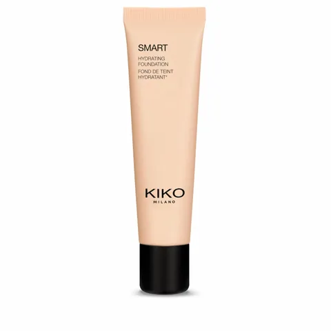 KIKO Milano Smart Hydrating Foundation 17 - N 60, Fondotinta Fluido Idratante E