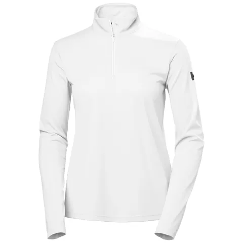 Helly Hansen W HH Tech 1/2 Zip Donna, Bianco, L