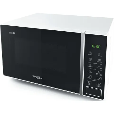 Whirlpool MWP 203 W Forno a Microonde + Grill, 20 litri, Controllo Digitale, Display