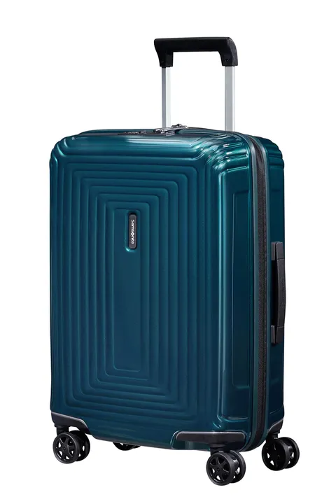 Samsonite Neopulse - Spinner S, Bagaglio a mano, 55 cm, 38L, Blu (Metallic Blue)