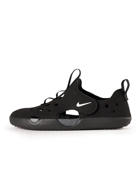 Nike Sandali unisex per bambini Sunray Protect 4 (neonati e bambini), Black White