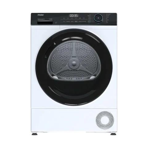 Haier I-PRO Series 3 Asciugatrice 9 Kg a Pompa di Calore, Libera Installazione, Classe D