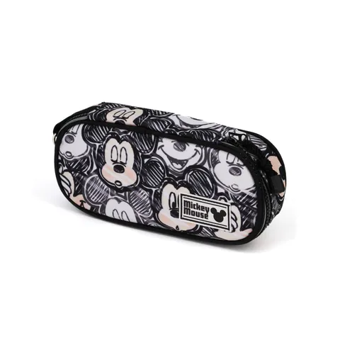 Disney Topolino Oh Boy-Astuccio Pencil, Nero, 21 x 10 cm