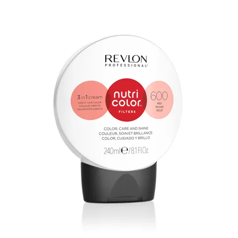Revlon Professional Nutri Color Filters, Maschera per Capelli Colorante 3 in 1, Colore