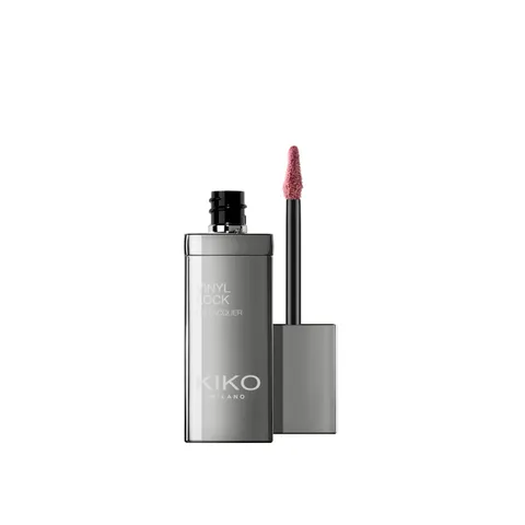 KIKO Milano Vinyl Lock Lip Lacquer 3, Rossetto Liquido Dal Finish Vinilico