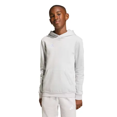 adidas Unisex - Bambini e Ragazzi Entrada26 Hoodie Kids Sweatshirt, Team Light