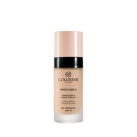 Collistar Impeccabile Fondotinta Lunga Tenuta, No transfer, SPF 15, Idratazione Immediata