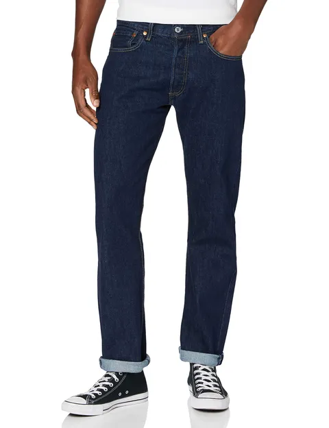 Levi's 501 Original Fit, Jeans Uomo, One Wash, 33W / 32L