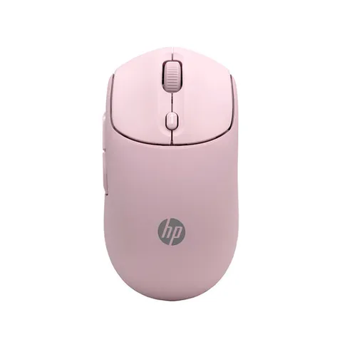 HP 400 mouse wireless dual - Bluetooth e USB 2.4GHz, batteria da 24 mesi, clic silenziosi, tocco morbido, rosa