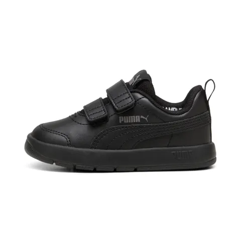 Puma Unisex Kids Courtflex V3 V Inf Sneaker, Puma Black-Puma Black-Cast Iron, 23 EU