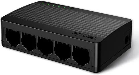 Tenda SG105 Commutatore di rete non gestita Gigabit Ethernet (10/100/1000) Nero switch di