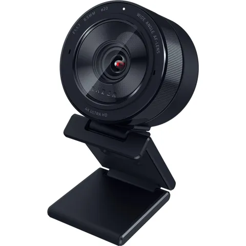 Razer Kiyo Pro Ultra - Webcam 4K per la creazione di contenuti e streaming (Ultra High Dynamic Range-UHDR, UltraHD 4K 30 FPS/1080P 60 FPS, autofocus con AI, sensore di luminosità da 2,9 μm) Nero