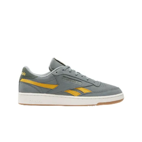 Reebok Club C Revenge, Scarpe da Ginnastica Unisex - Adulto, Darkfog Gritgold Chalk, 36 EU