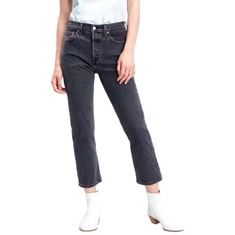 Levi's 501 Crop, Jeans Donna, Mesa Cabo Fade, 25W / 28L