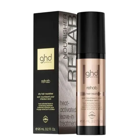 ghd Rehab Dry Hair Nourisher, trattamento idratante senza risciacquo attivato dal calore