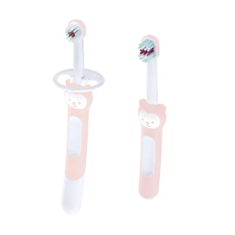 MAM Learn to Brush Set (2 Spazzolini) Rosa