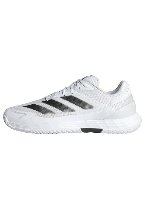 adidas Uomo Defiant Speed 2 Tennis Shoes, Cloud White/Core Black/Grey One, 40 2/3 EU