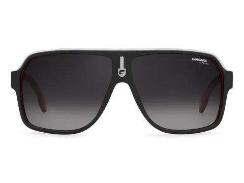 Carrera Occhiali da Sole 1001/S Matte black red 62/11/140 Uomo